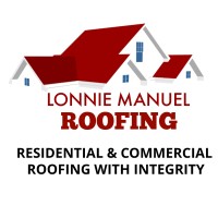 Lonnie Manuel Roofing Logo