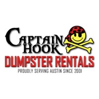 Captain Hook Dumpster Rentals Logo