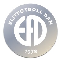 Elitfotboll Dam (EFD) Logo