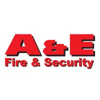 A & E Fire and Security Logo