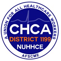CHCA District 1199, NUHHCE Logo