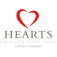 Hearts for Hospice & Home Health Logo