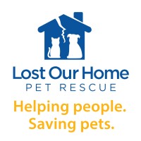 Lost Our Home Pet Rescue Logo