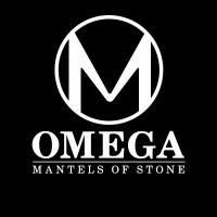Omega Mantels, Fireplace Mantel and Kitchen Hood Logo