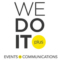 We Do It PLUS - Events + Communications Logo