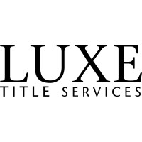 LUXE Title Services Logo