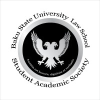 Student Academic Society of Baku State University Law School Logo