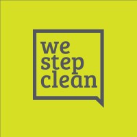 We Step Clean Logo