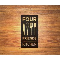 Four Friends Kitchen Logo