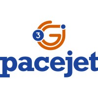 Pacejet, a division of 3Gtms, LLC. Logo