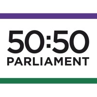 50:50 Parliament Logo