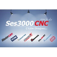 SES3000 CNC Takım Tezgahları ve Bilgisayar Sistemleri Ltd. Şti. Logo