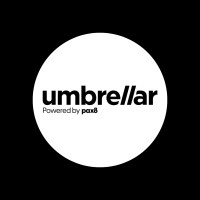 Umbrellar powered by Pax8 Logo