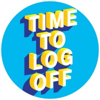 Time To Log Off Logo