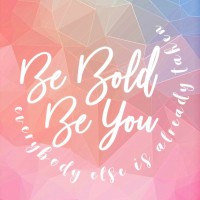Be Bold Be You Logo