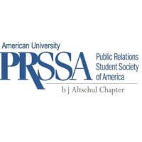 American University Public Relations Student Society of America Logo