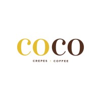 Coco Crepes, Waffles & Coffee Logo