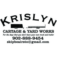 Krislyn Cartage and Yard Works Logo