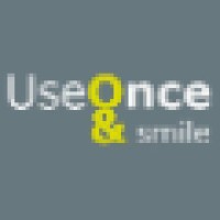 USE ONCE & SMILE Logo