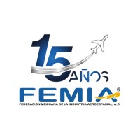 FEMIA / Federación Mexicana de la Industria Aeroespacial, A.C. Logo