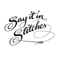 Say it in Stitches Logo