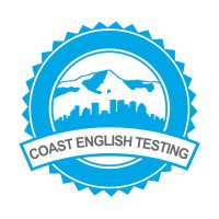 Coast English Testing Logo