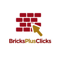 Bricks Plus Clicks Logo