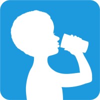 Stichting Waterpas. Schoon drinkwater helpt kinderen aan een toekomst. Logo