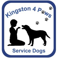 Kingston 4 PAWS Service Dogs Logo