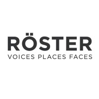 RÖSTER Voices Places Faces Logo