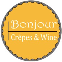 Bonjour Crepes & Wine Logo