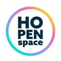 Hopen Space I 💡Think 🚀 Design 😀 Share Logo