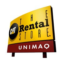 Unimaq: The Cat Rental Store Logo
