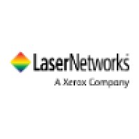 LaserNetworks, A Xerox Company Logo
