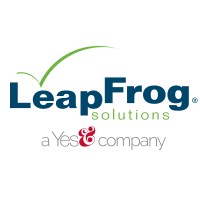 LeapFrog Solutions, a Yes& company Logo