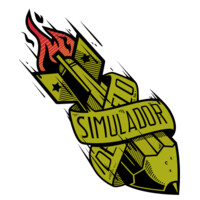 Simulador de Vuelo. La Escuela de Creativos Logo