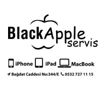 Black Apple Servis Logo