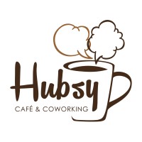 Hubsy café & coworking Logo