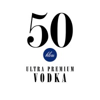 50 Bleu Ultra Premium Vodka Logo