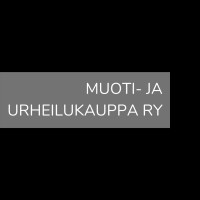 Muoti- ja urheilukauppa ry Logo