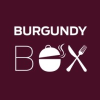 Burgundy Box Logo