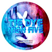 Tie Dye High Five Logo