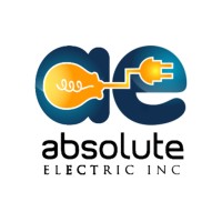 absolute electric inc. Logo