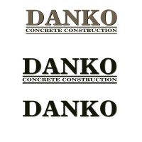 DANKO Concrete Construction Logo