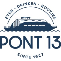 Pont 13 - Eten & Drinken | Bootjes | Events Logo