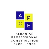 APCE- Albanian Professional Construction Excellence Logo