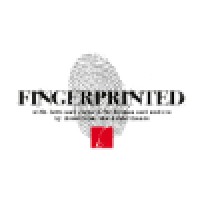 Fingerprinted sustainable coffee Logo