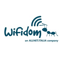 WIFIDOM, an ALLNET ITALIA Company Logo