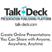 Talk-Deck, the Online Presentation Publishing Platform Logo