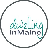 Dwelling in Maine: Real Estate Company Logo